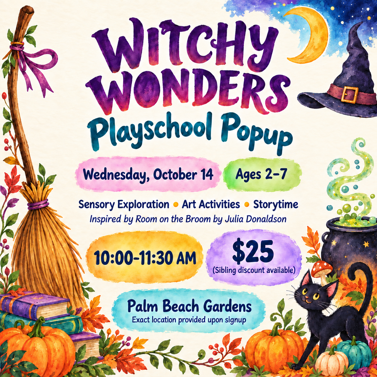 Witchy Wonders (Playschool Pop-Up)