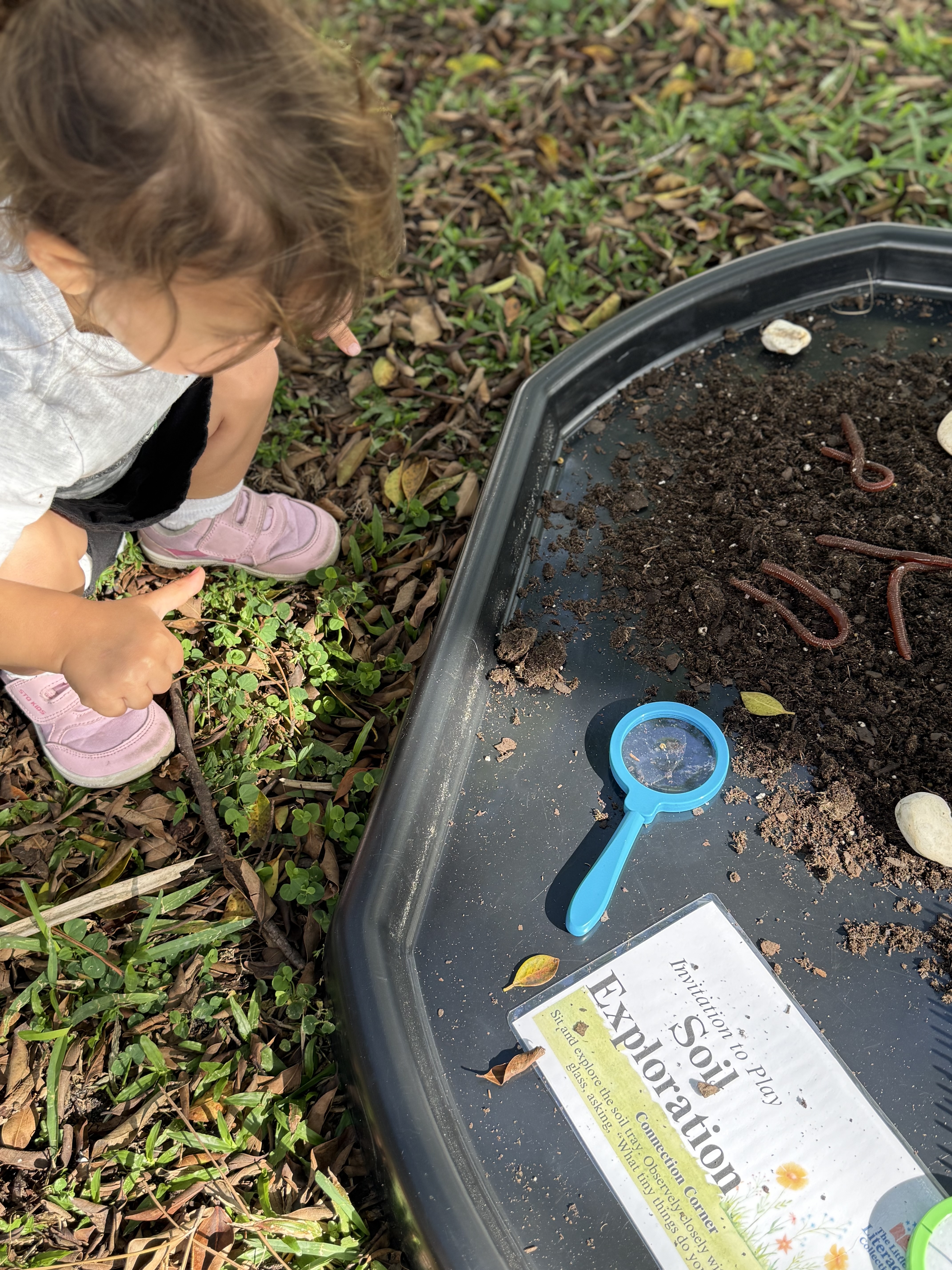 Hands-on sensory exploration