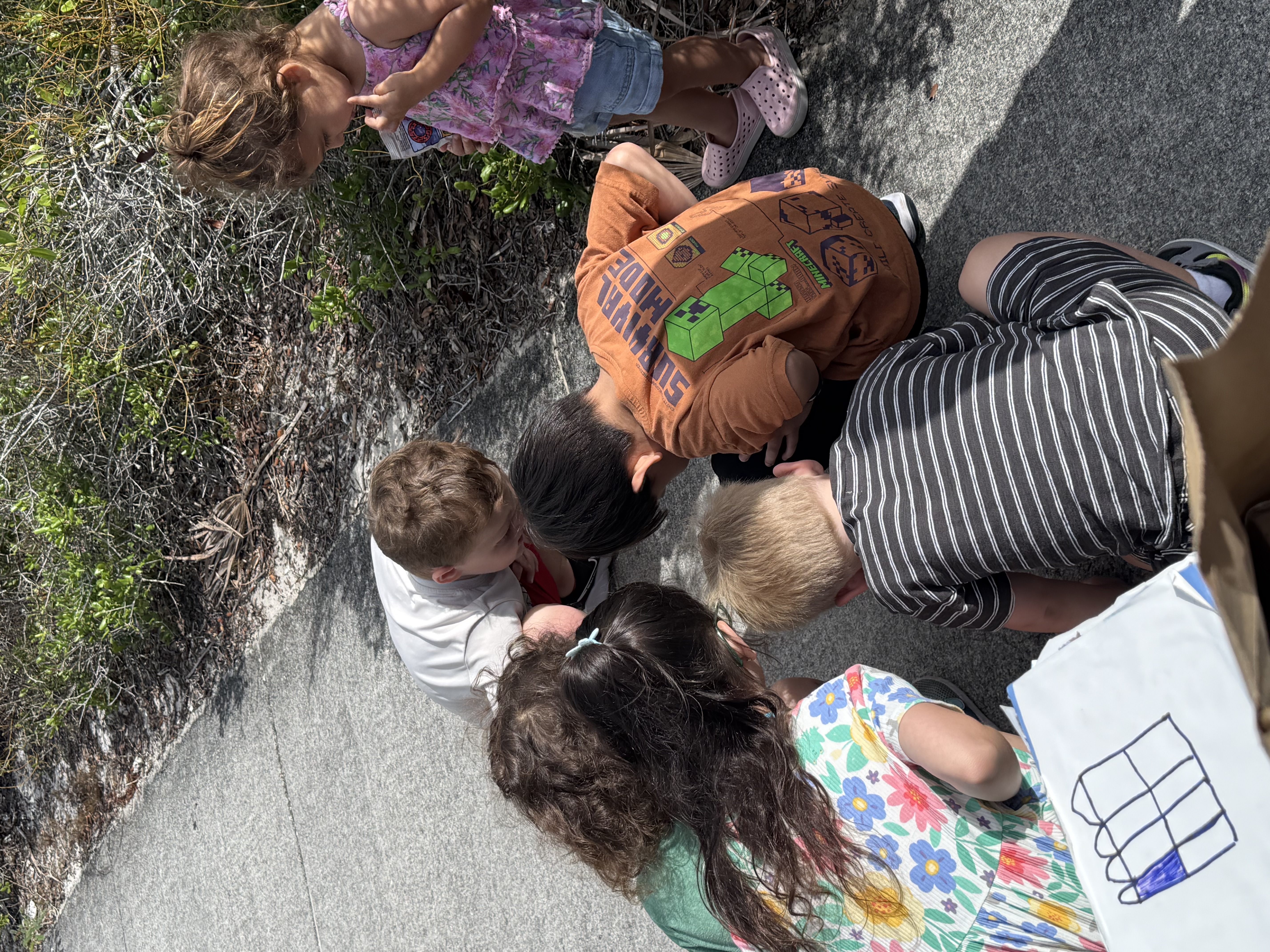 Gathered around a shared discovery